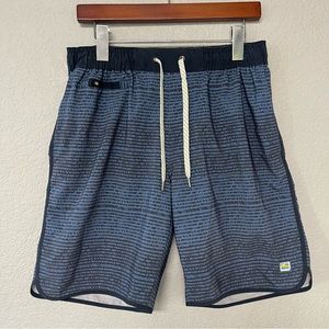 Vuori Blue Patterned Men's Shorts